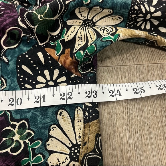 Campia Pure Silk Multicolor button down shirt groovy island tropical men’s mediu - Picture 6 of 6